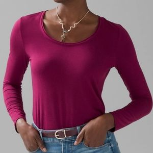 Long-Sleeve Layering Tee Pinot - Size S
